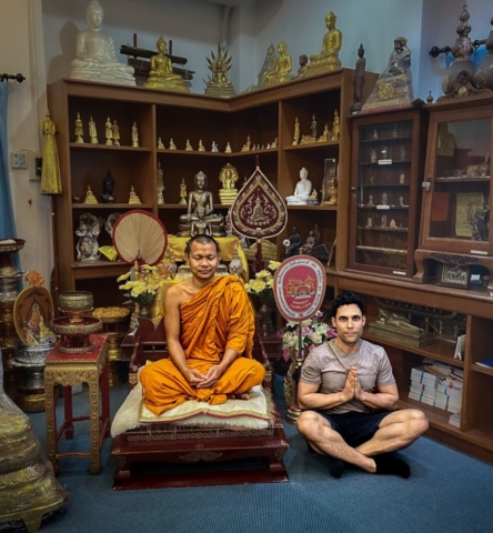 Una giornata passata as ascoltare, ad osservare e a meditare con un monaco buddhista. Esperienza incredibile.