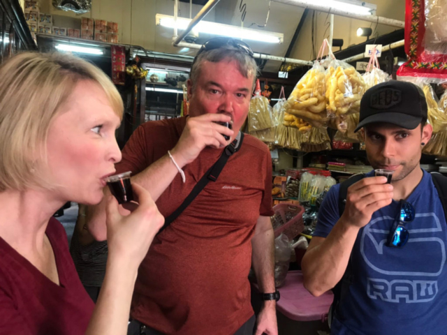 Thai tour food